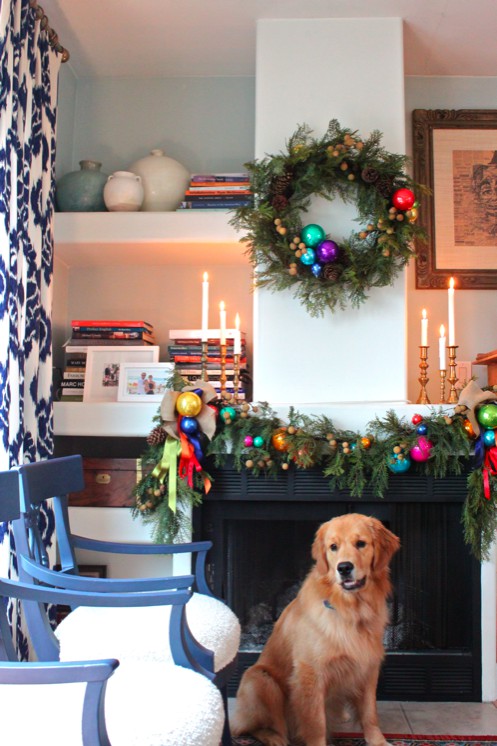 Decorating your Mantel For Christmas - Maria Killam - The True Colour Expert