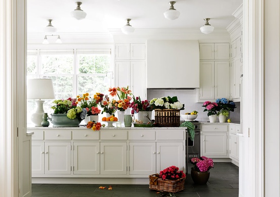 Classic White Kitchen 