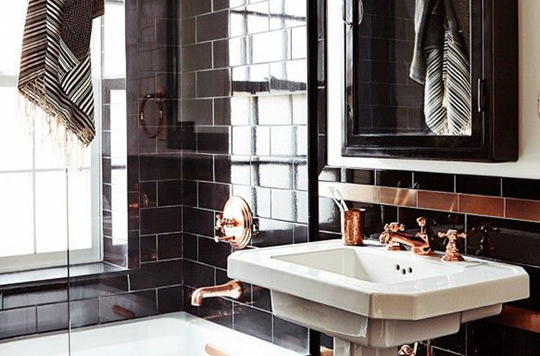 Do S Don Ts For Decorating With Black Tile Maria Killam The Do S Don Ts For Decorating With Black Tile Maria Killam The True Colour Expert