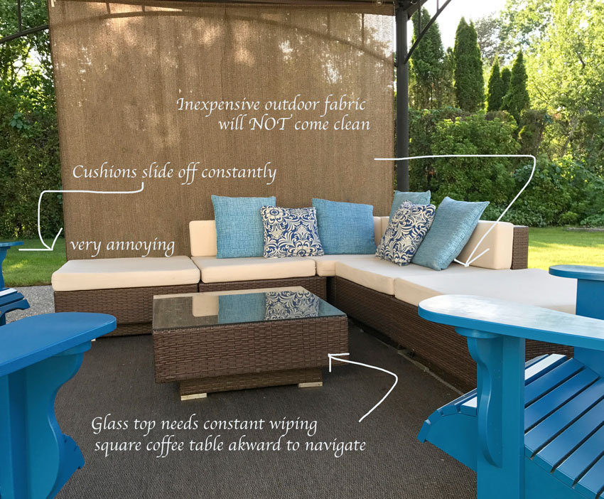How To Get One More Season From Your Patio Furniture Before After Patio Furniture