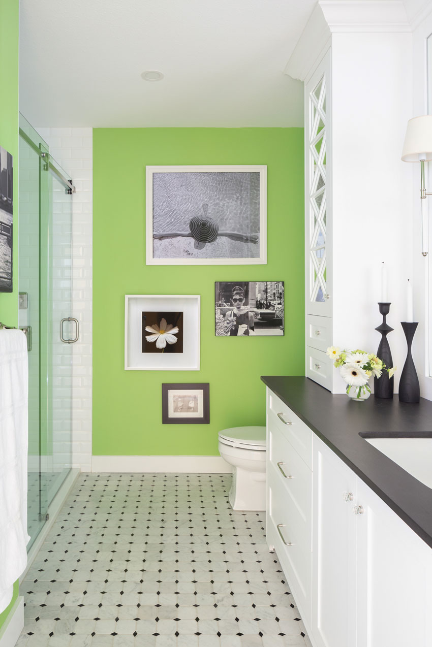 My Clic Black And White Bathroom Reveal Before After After